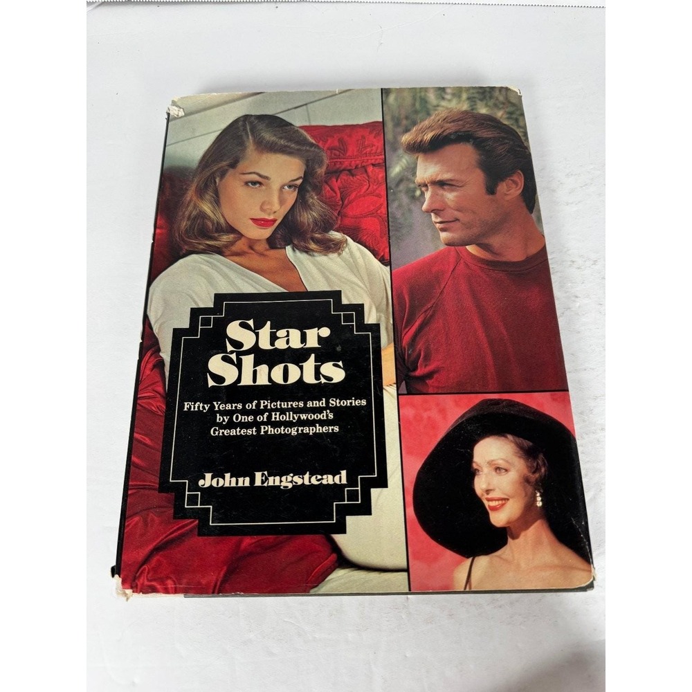 Star Shots John Engstead 1978 1st Ed Signed Engstead Richardson Hollywood